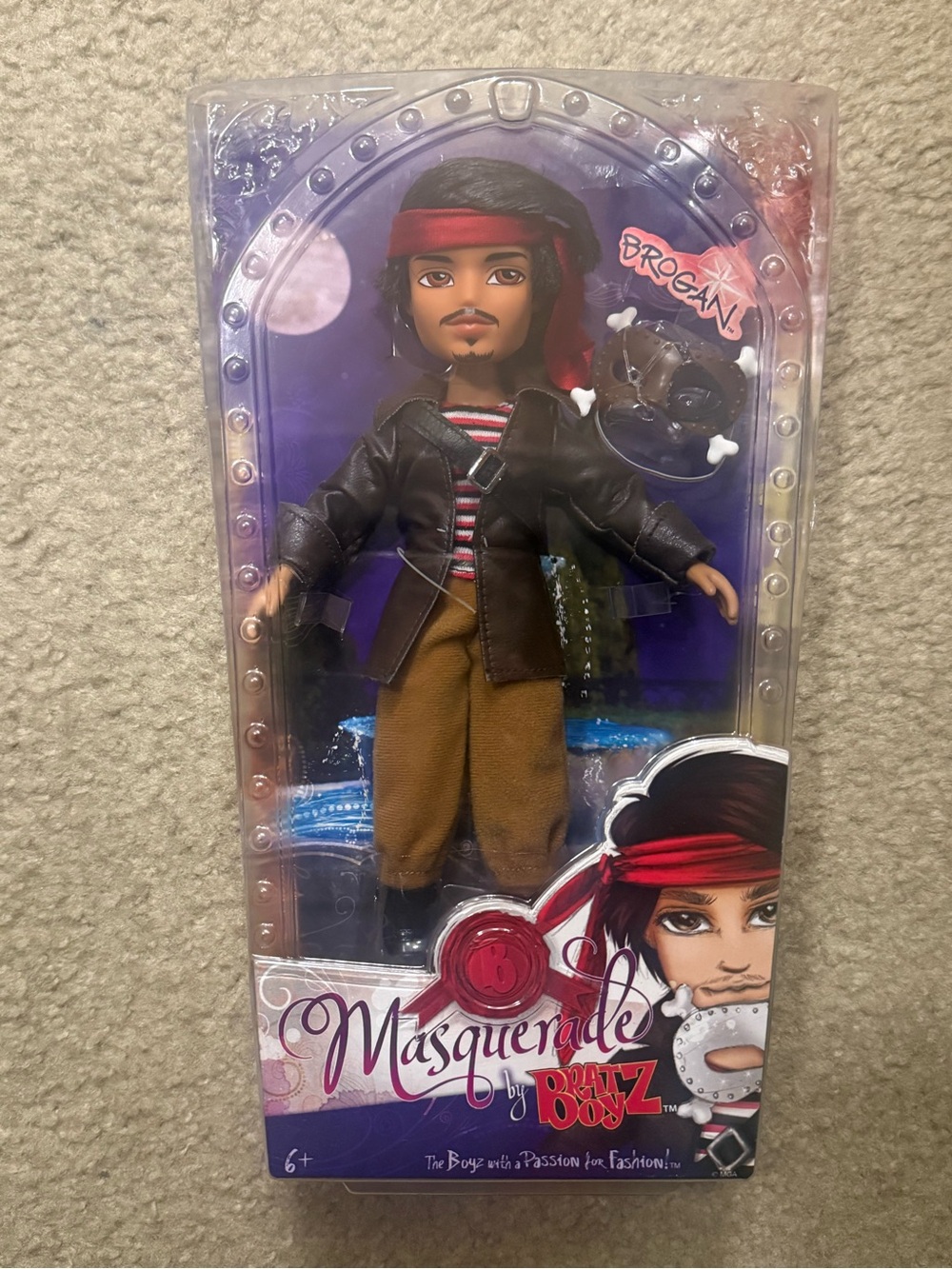 Bratz Masquerade - Brogan Doll (Brand New in Box)